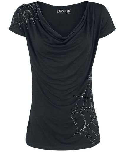 Gothicana by EMP Emma Girls shirt zwart