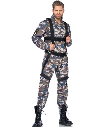 Militairen soldaat kostuum voor mannen  - Verkleedkleding - Large