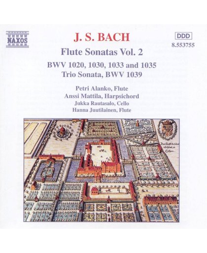 Bach: Flute Sonatas Vol 2 / Petri Alanko, et al