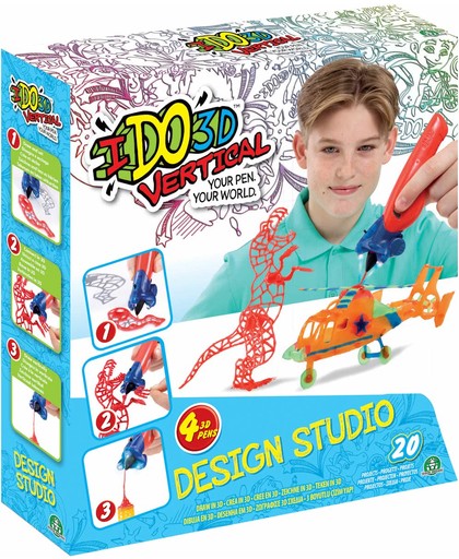 IDO3D Vertical - Design studio - Creatie jongens - inclusief 4 tubes