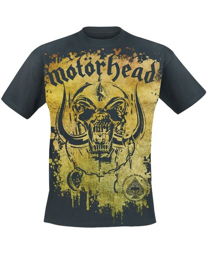 Motörhead Acid Splatter T-shirt zwart