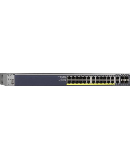 Netgear M4100-26G-POE Managed L2+ Gigabit Ethernet (10/100/1000) Grijs 1U Power over Ethernet (PoE)