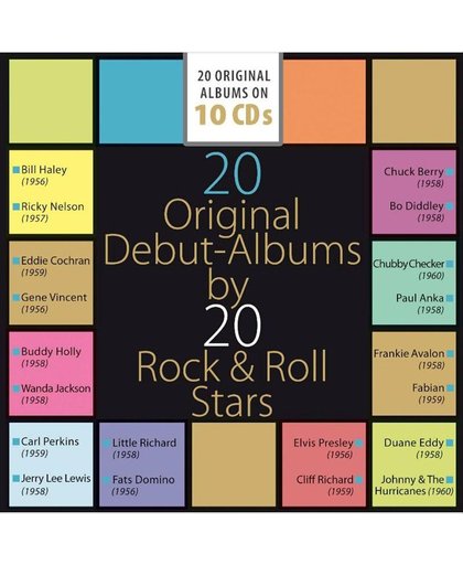 20 Original Albums Rock + Roll Star