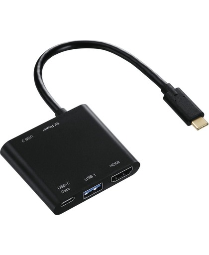Hama Multi adapter 4 in 1 USB-C 3 x USB + HDMI