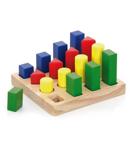 Viga Toys Sorteerspel Met Geometrische Blokken