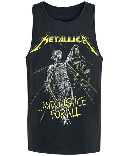 Metallica ...And Justice For All Tracks Tanktop zwart
