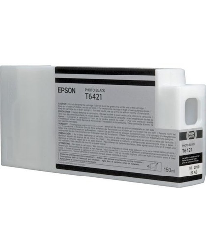 Epson T642100 Fotocartridge / Zwart