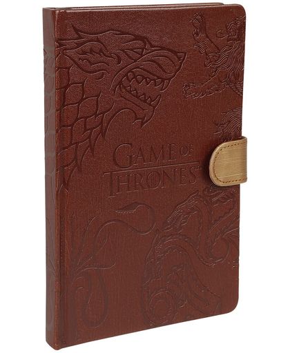 Game of Thrones Sigils Notitieboek bruin