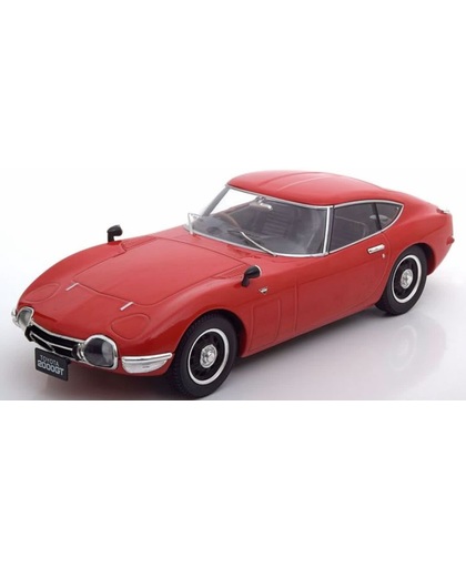 Triple 9 Collection - Toyota 2000GT modelauto - rood  1:18