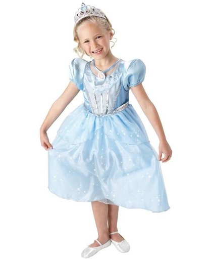 Glimmend Prinses Assepoester� jurk voor meisjes - Verkleedkleding - 110/116