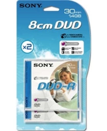 Sony 2DMR30A-BT - DVD-R 1.4GB, 2-pack