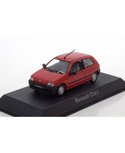 Renault Clio 1 1990 Rood 1-43 Norev