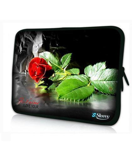 Sleevy 11,6 inch laptophoes macbookhoes roos love