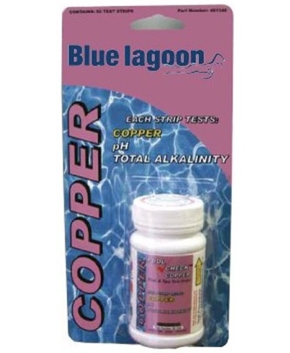Blue Lagoon 3 in 1 teststrips koper (50stuks)