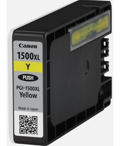 Canon PGI-1500XL Y inktcartridge Geel 12 ml
