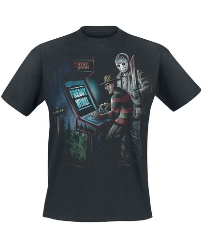 Freddy vs. Jason Arcade T-shirt zwart