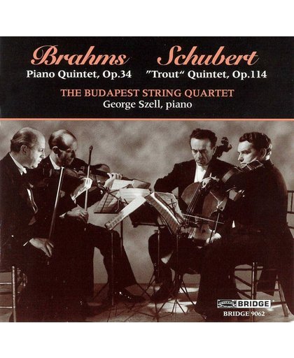 Brahms, Schubert: Quintets / Szell, Budapest String Quartet