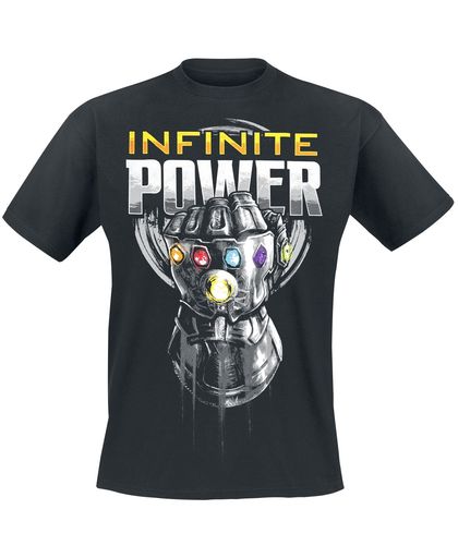 Avengers Infinity War - Infinite Power T-shirt zwart