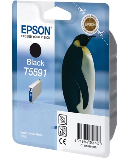 Epson inktpatroon Black T5591 inktcartridge