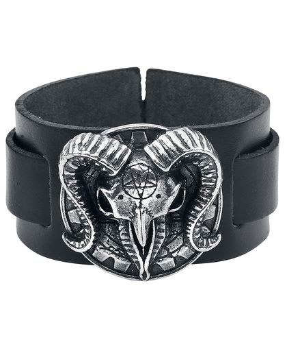 Alchemy Gothic Gears Of Aiwass Lederen armband st.