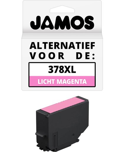 JAMOS - Inktcartridge / Alternatief voor de Epson 378XL Licht Magenta
