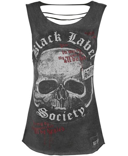 Black Label Society EMP Signature Collection Girls top grijs