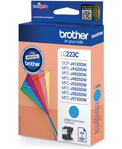 Brother LC-223CBP inktcartridge Cyaan