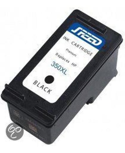 Speed - Inktcartridge / Alternatief voor de HP 350XL / Zwart / 35 ml