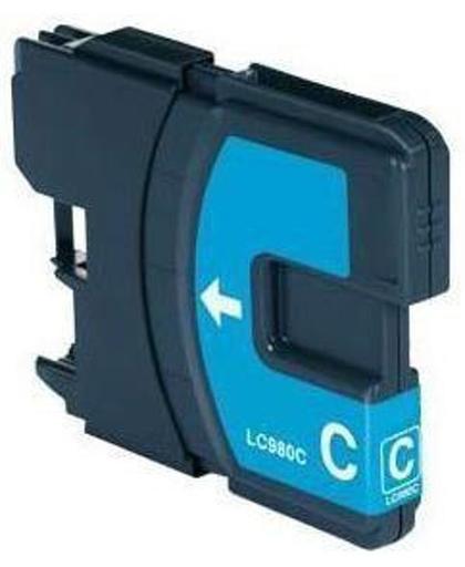 Inktmedia® huismerk - Inktcartridge - Alternatief voor de Brother LC-1100C inktcartridge Cyaan inktmedia huismerk Cartridge