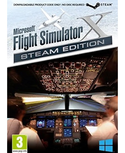 Microsoft Flight Simulator X - Steam Edition (Code in a Box) - Windows