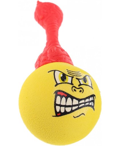 Toi-toys Stretchy Slingshot Face-ball 8 Cm Geel