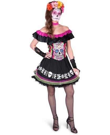 Dia de los Muertos Mariachi kostuum voor vrouwen - Verkleedkleding - Large