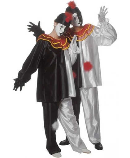 "Pierrot clown kostuum voor volwassen - Verkleedkleding - Small"