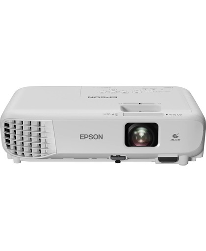 Epson EB-S05 beamer/projector 3200 ANSI lumens 3LCD SVGA (800x600) Desktopprojector Wit