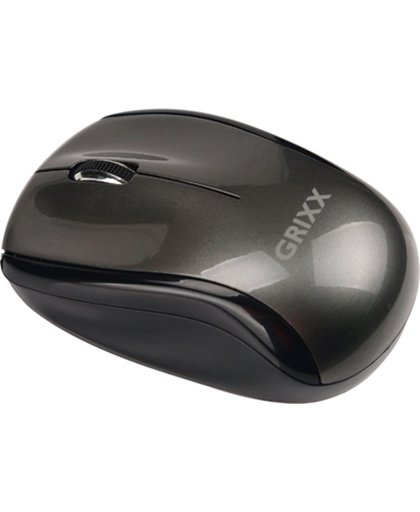 Grixx Optische muis met intrekbare kabel