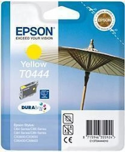 Epson inktpatroon Yellow T0444 DURABrite Ink (high capacity) inktcartridge