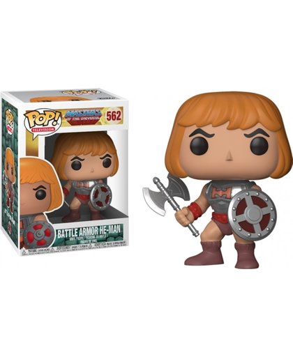 Funko: Pop! Masters of the Universe He-Man with Battle Armor  - Verzamelfiguur
