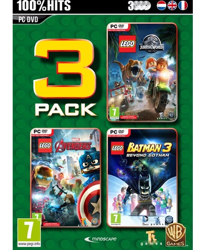 LEGO Box: Jurassic World - Marvel's Avengers - Batman 3 - Windows