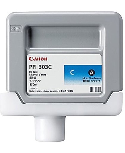 Canon PFI-303C 330ml Cyaan inktcartridge