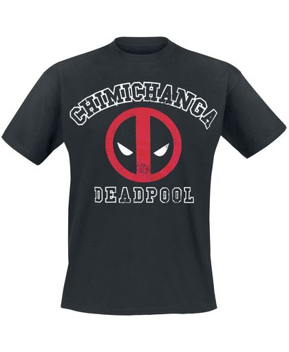 Deadpool Chimichanga T-shirt zwart