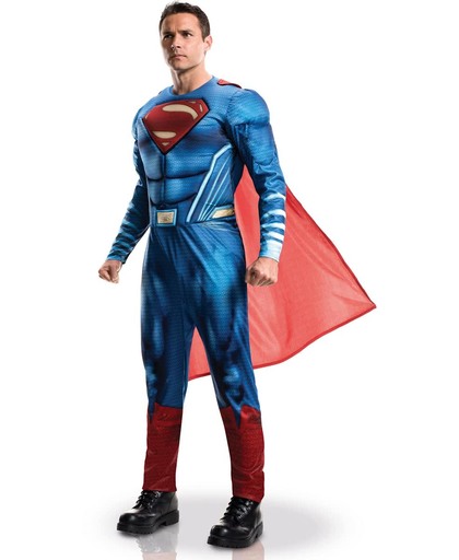 Luxe Superman™ - Dawn of Justice kostuum voor heren  - Verkleedkleding - One size
