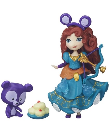 Disney Princess Mini Prinses Merida met vriendje - Speelfiguur