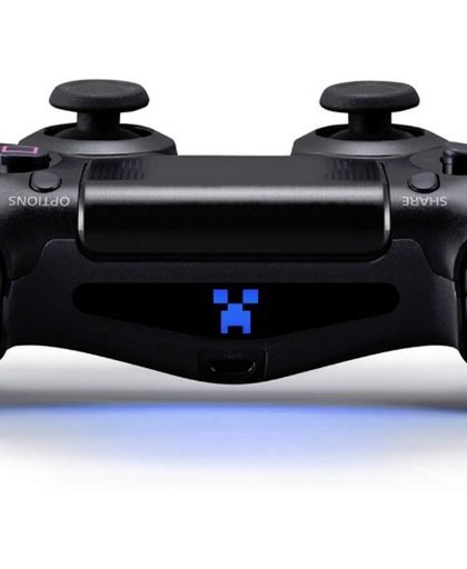 Minecraft Creeper – PlayStation 4 light bar sticker – PS4 controller lightbar skin – 2 stuks