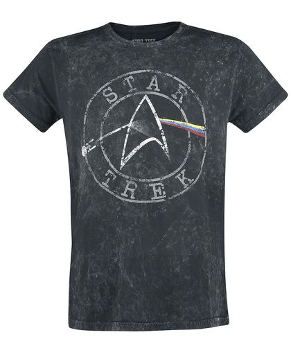 Star Trek Space - The Final Frontier T-shirt grijs