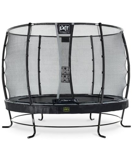 EXIT Elegant Premium trampoline ø305cm with safetynet Deluxe - black