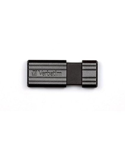 Verbatim PinStripe 4GB 4GB USB 2.0 Capacity Zwart USB flash drive