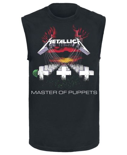 Metallica Master Of Puppets Tanktop zwart