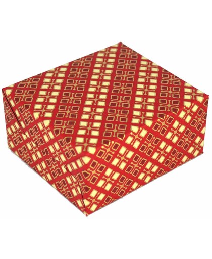 20 stuks Huwelijksbedankjes Trouwbedankjes Cadeaudoosjes met schitterende print (9,5x8,5x4,5cm) - rood