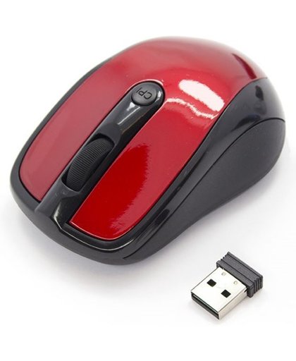 Wireless Optical Mouse - 5GHz - Rood