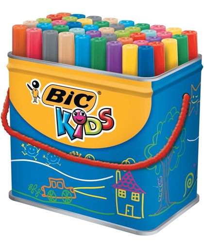 BIC Kids Visacolor XL, 48st.
